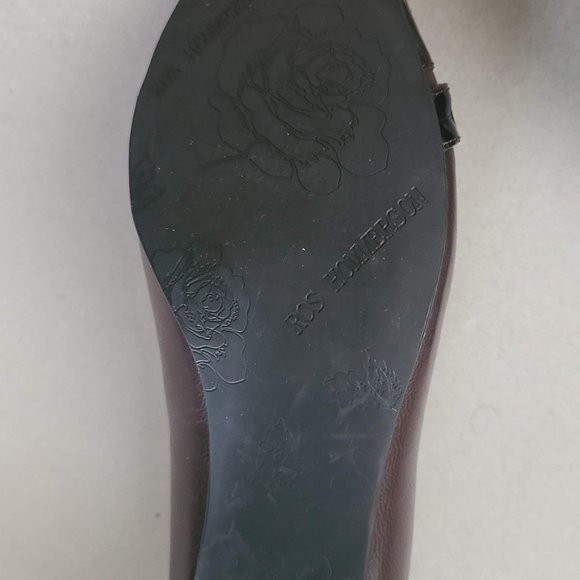 ❗2/$25❗Ros Hommerson Brown Square Toe Heels - Picture 6 of 7